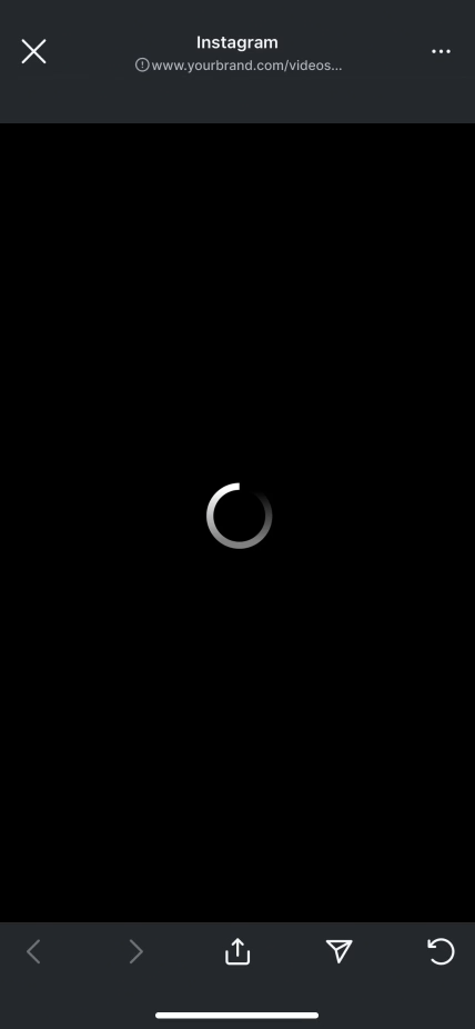 Video PDP before video starts